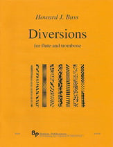 DIVERSIONS FLUTE AND TROMBONE cover